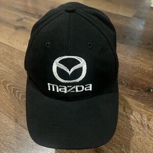 Mazda Black Embroidered Logo hat - Men's Accessory